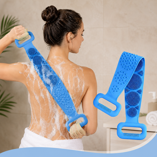 SilkySkin Pro – Dwustronny silikonowy pas do masażu i pielęgnacji całego ciała